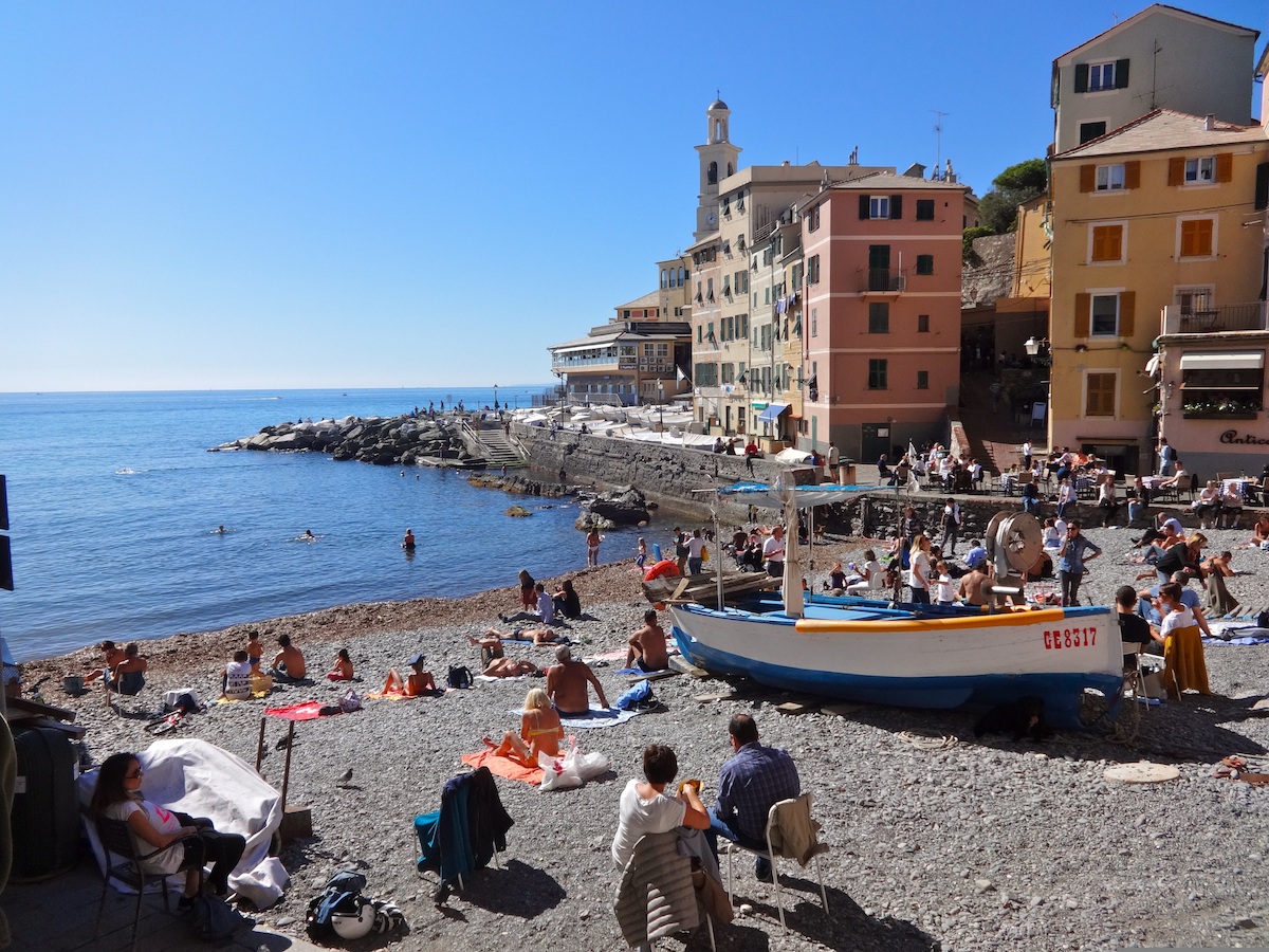 Boccadasse, a colourful seaside corner of Genoa, Liguria