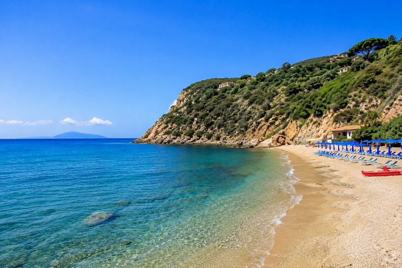 Innamorata beach near Capoliveri, Elba