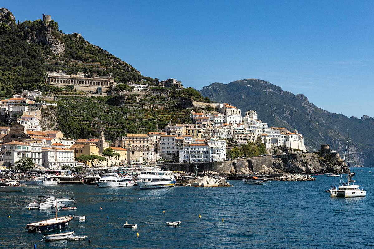 Amalfi Coast by boat