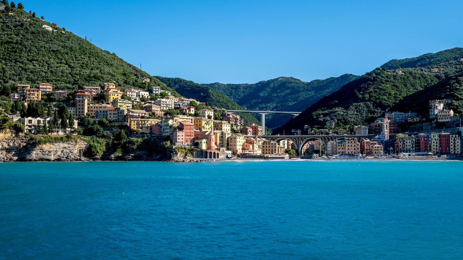 spiggia di sori, genoa, Liguria